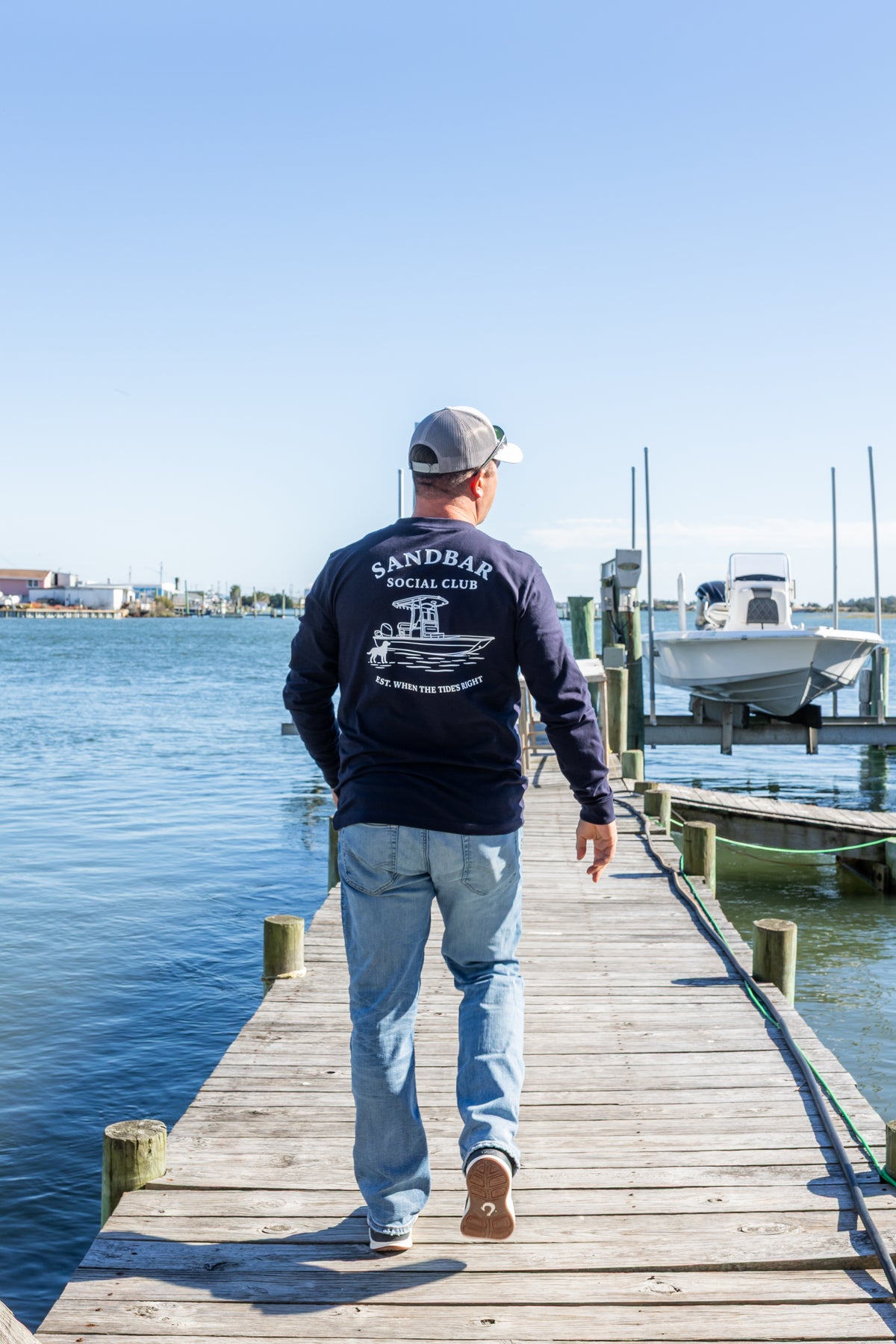 Sandbar Social Club Long sleeve Tee (unisex)
