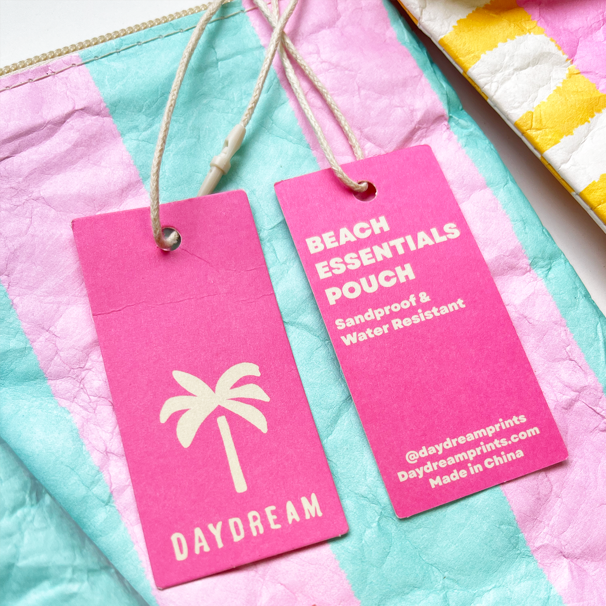 Meet me at the beach | 12" light weight Pouch | Beach bag