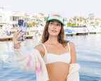 Catch of the Day Trucker Hat in Green Split