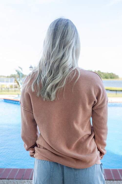 Beach More, Worry Less sweatshirt